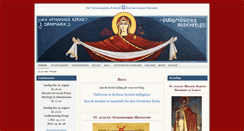 Desktop Screenshot of ortodoks.dk