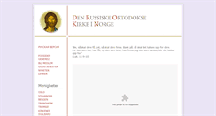 Desktop Screenshot of ortodoks.no